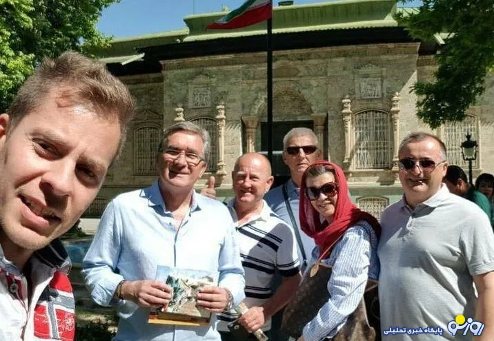 تهران‌ گردی برانکو و همسرش +عکس