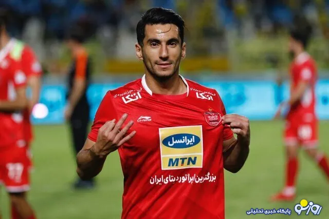 لوس بازی بازیکن بی کیفیت پرسپولیس برای سرمربی !