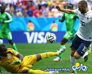 فرانسه ۲ - نیجریه صفر؛‌خروس‌های فرانسه،عقاب های نیجریه را شکار کردند