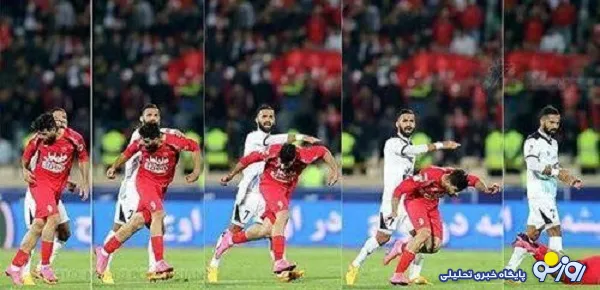 واکنش بازیکن پیکان بعد از ضربه به طارمی و حمله هواداران پرسپولیس +عکس