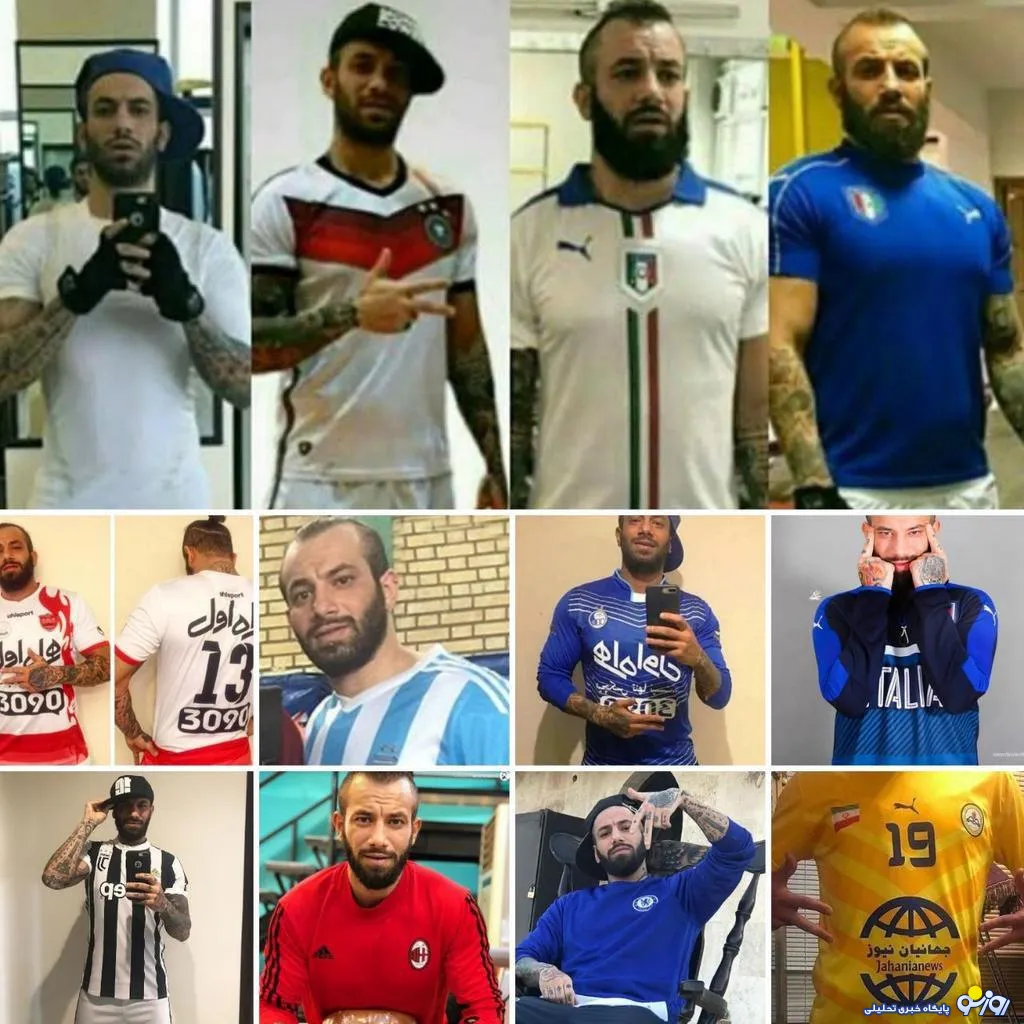 «تتلو» مرد هزار چهره ورزشی ! +عکس