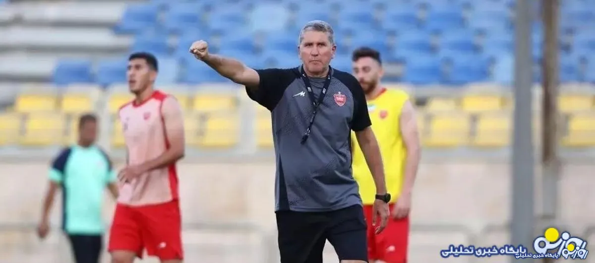 گاریدو: زمان آن است تا شانس با پرسپولیس یار باشد
