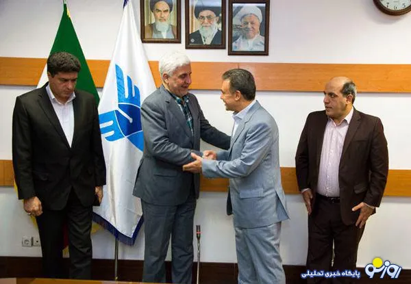 نشست مشترک مدیرعامل بانک ملت و رییس دانشگاه آزاد اسلامی