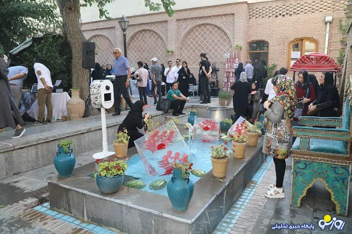 بازار «محک در عطر و طعم قدیم» در عودلاجان برگزار شد