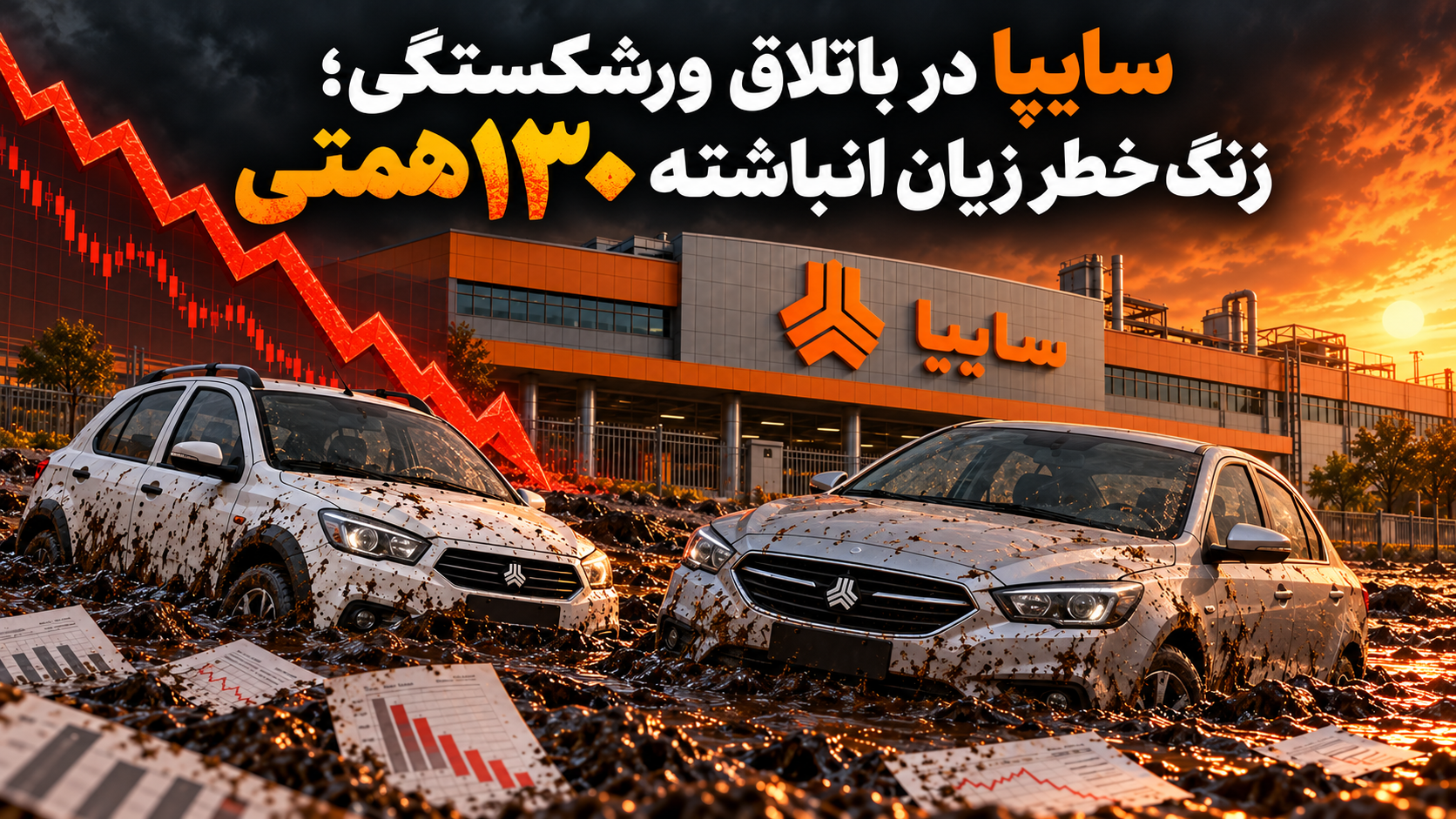 سایپا در باتلاق ورشکستگی/ زنگ خطر زیان انباشته ۱۳۰ همتی
